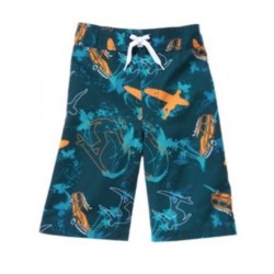 SWIM SHOP BLUE SURFER SWIM TRUNKS 3 4 5 6 NWT