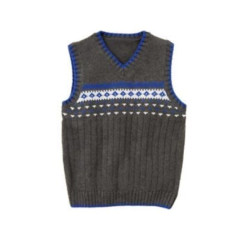 SNOWBOARD LEGEND FAIR ISLE SWEATER VEST 3 5 6 7 8 NWT