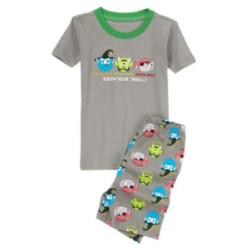 SLEEPWEAR Know Your Troll! 2pc PAJAMAS GYMMIES 18 24 2 3 4 5 6 7 8 9 10