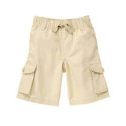 JUNGLE EXPLORER KHAKI RIPSTOP CARGO SHORTS 3 4 NWT 