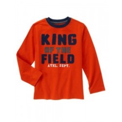 EVERYDAY ALLSTAR RED King of the Field L/S TEE 4 5 6 7 8 NWT