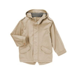 SUPER DUDE KHAKI HOODED JACKET 4 5 6 10 12 NWT