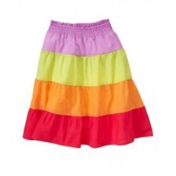 PRETTY POSIES COLORBLOCK PRAIRIE SKIRT 3 4 5 6 7 NWT 