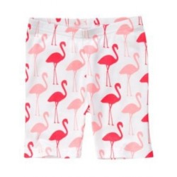 PALM BEACH PARADISE FLAMINGO BIKE SHORTS 3 4 5 6 7 8 9 10 12 NWT