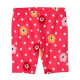 BLOOMING NAUTICAL PINK DOT N POPPY BIKE SHORTS 3 4 5 6 7 8 9 10 12 NWT