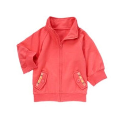 FRIENDSHIP CAMP CORAL STYLED KNIT FLEECE JACKET 5 6 7 8 10 12 NWT