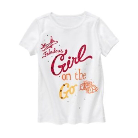 BATIK SUMMER Girls on the Go S/S TEE 3 4 5 6 7 8 9 NWT