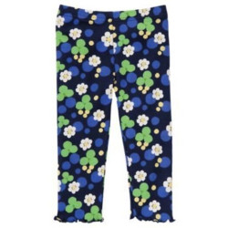 FLOWER SHOWERS BLUE w/ DAISY LEGGINGS 12 18 24 2 3 4 5 NWT