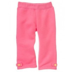 GROWING FLOWERS PINK BOW HEM KNIT PANTS 6 12 18 24 2 3T 4T 5T NWT