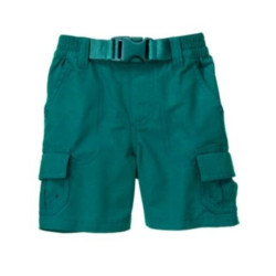 SPACE VOYAGER GREEN CARGO WOVEN SHORTS 3T NWT