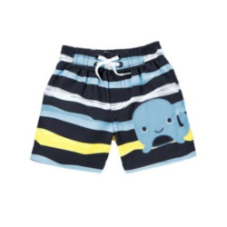 BUBBLY WHALE STRIPED N WHALE SWIM TRUNKS 3 6 12 NWT 