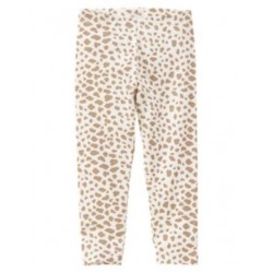 RIGHT MEOW TAN LEOPARD SKIN PRINTED LEGGINGS 6 12 18 24 2 3 4 5 NWT