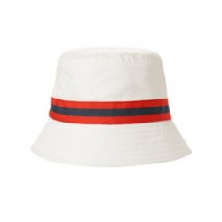 ISLAND CRUISE WHITE RIPSTOP BUCKET HAT 12 24 2T 3T 4T 5T NWT