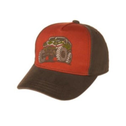 OUTBACK ADVENTURE BROWN w/ JEEP.BASEBALL CAP HAT 3 4 5 7 8 9 10 NWT-OT