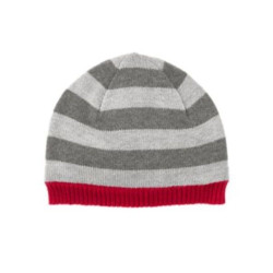 RESCUE SQUAD GRAY STRIPE SWEATER BEANIE HAT 5 6 7 8 10 12 NWT