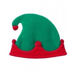 NORTH POLE PARTY ELF FLEECE HAT 0 6 NWT