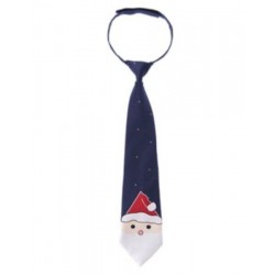 HOLIDAY SHOP NAVY w/ SANTA FACE TIE 0 12 24 2 3 4 5 6 7 8 10 NWT