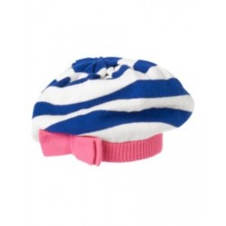 STRIPES & ANCHOR STRIPE N BOW BERET SWEATER HAT S M L NWT