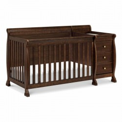 DaVinci Kalani 4-in-1 Convertible Crib & Changer in Espresso