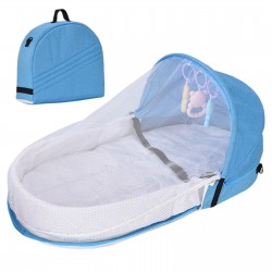 Foldable Newborn Bed Portable Baby Bassinet Infant Crib Travel Sleeper Cradles 